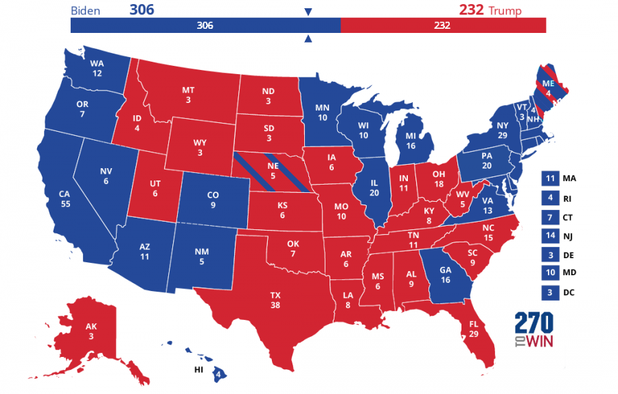 The Electoral College Map of 2020