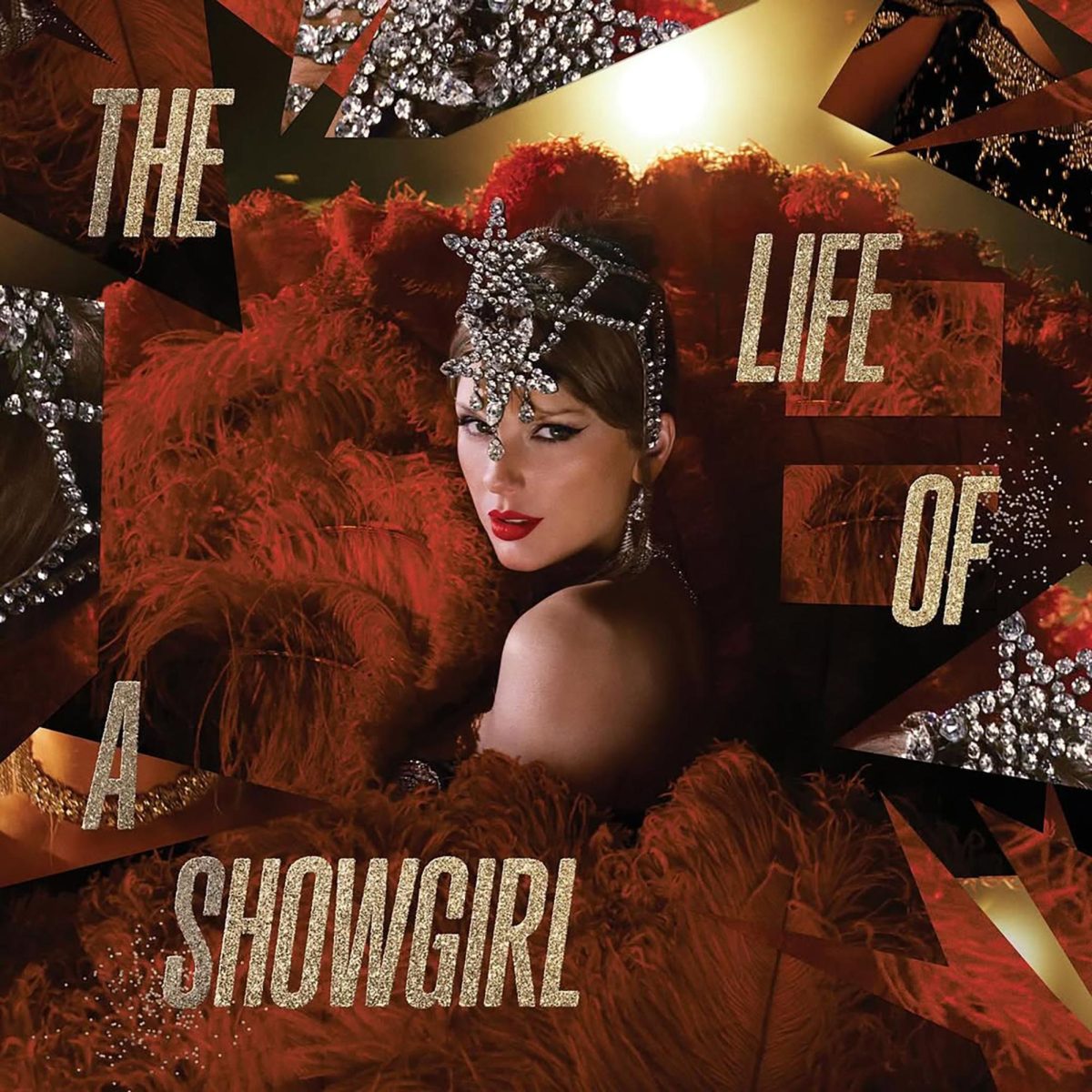 Source: Instagram. "The Life of a Showgirl: The Tiny Bubbles in Champagne" vinyl album cover. 